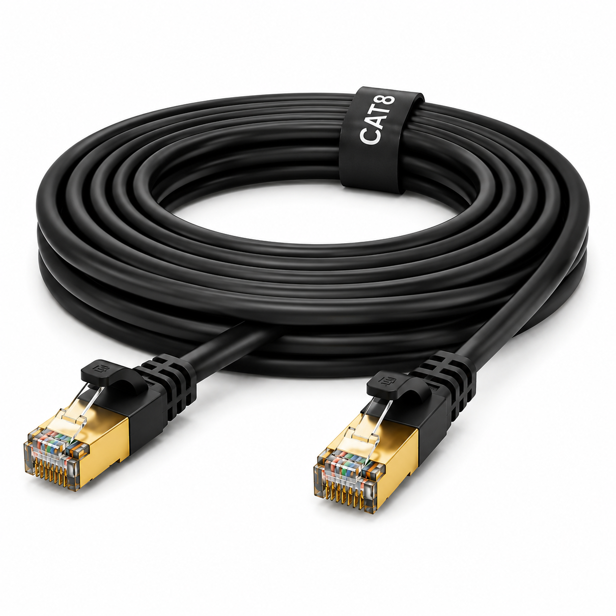 Round Cat8 Ethernet Cables